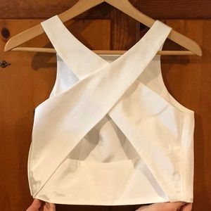 NEVER WORN! Lula Kate cross back tank. Custom made